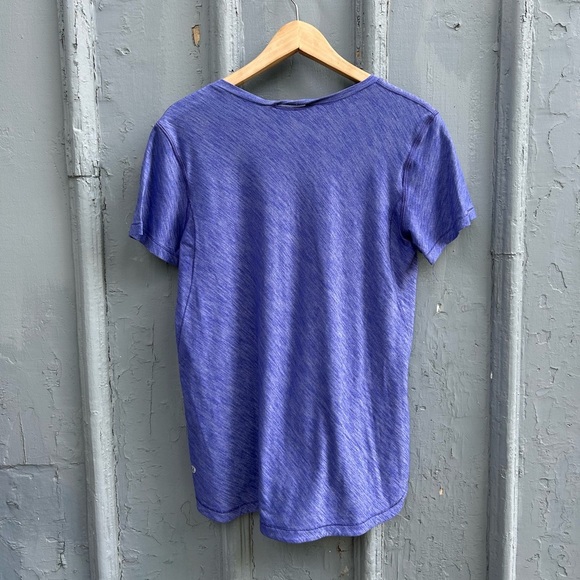 Lululemon Purple What The Sport Tee, approx 10/12 - Picture 3 of 10